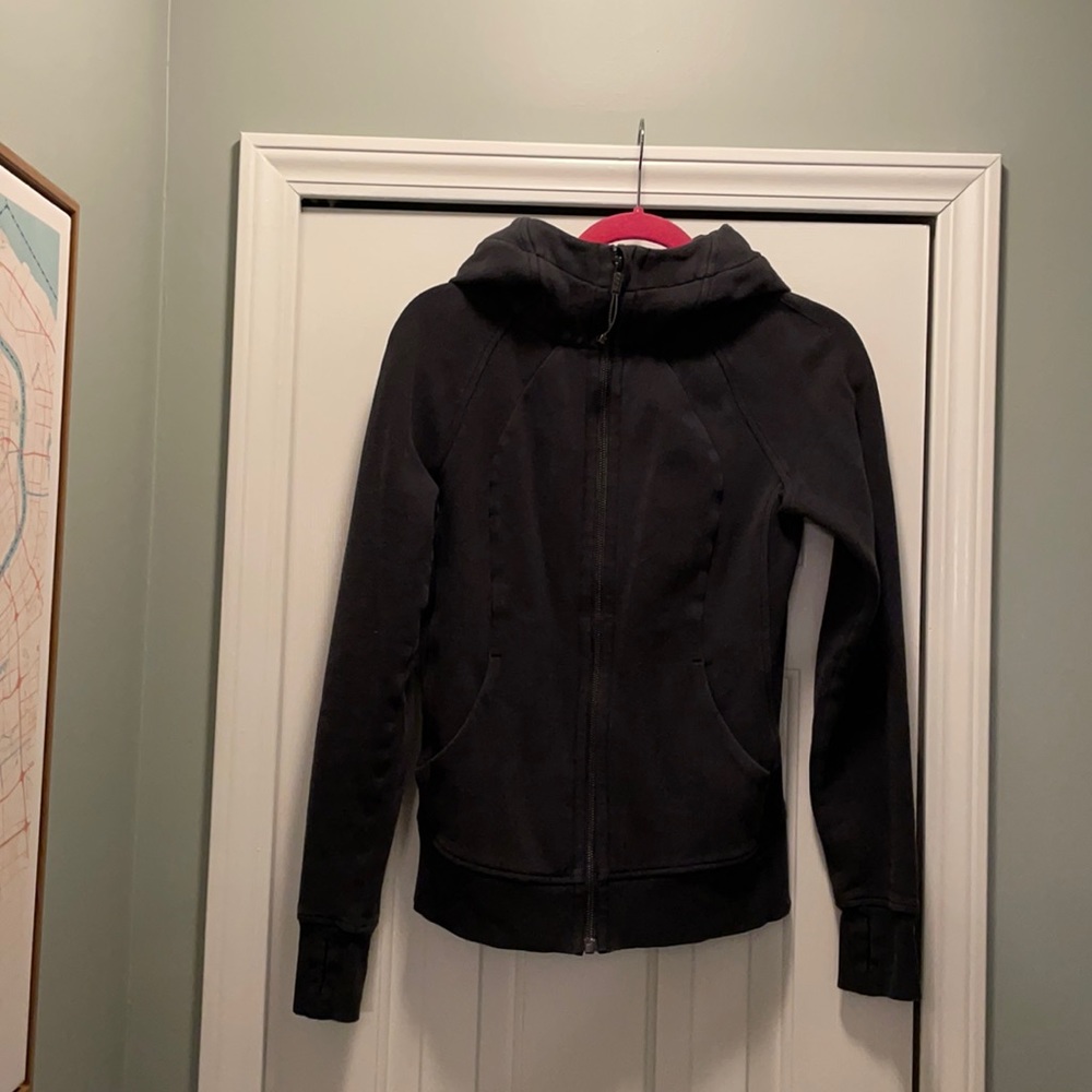 LULULEMON Quiet Stripe Scuba Hoodie Sz 4